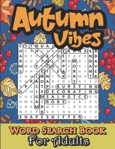 Cover for Kr Gamerinpaper Publishing · Autumn Word Search For Adults (Paperback Bog) (2020)