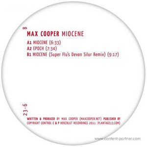Cover for Max Cooper · Miocene (Super Flu Rmx) (12&quot;) (2011)