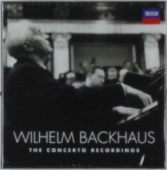 Cover for Backhaus Wilhelm · Concerto Recordings (CD) (2014)