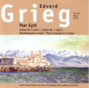 Klavierkonzert / Peer Gynt - Edvard Grieg - Musiikki - CLS - 0090204000753 - keskiviikko 25. huhtikuuta 2018