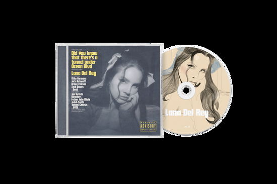 Cover for Lana Del Rey · Did You Know That There's a Tunnel Under Ocean Blvd (CD) (2023)