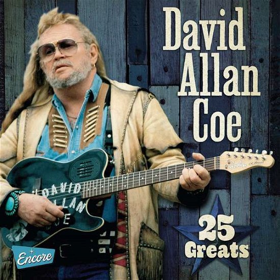 Cover for David Allen Coe · 25 Greats (CD) (2022)