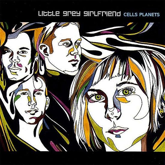 Cover for Little Grey Girlfriend · Cells Planets (CD) (2008)