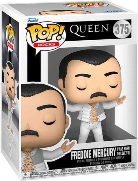 Cover for Queen: Funko Pop! Rocks · Queen POP! Rocks Vinyl Figur Freddie Mercury (I wa (Lelut) (2024)