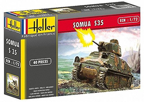 Cover for Heller · 1/72 Panzer Somua S 35 (Toys)