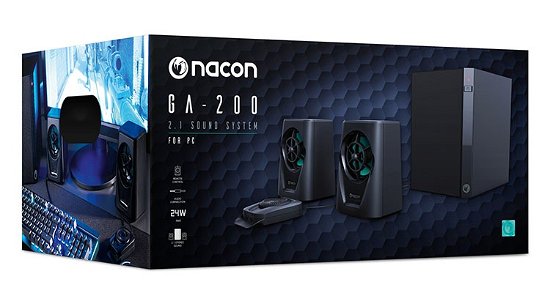 Nacon Sound System 2.1 Ga-200 (Merchandise) - Nacon Gaming - Merchandise - Big Ben - 3499550363753 - 13. november 2020