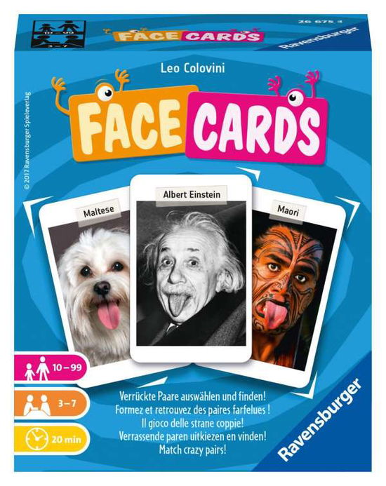 Cover for Ravensburger · Face Cards (GAME) (2018)