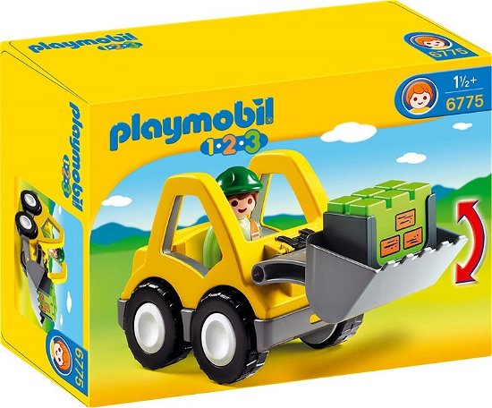 Cover for Playmobil · 1.2.3 Front Loader (6775) (Leketøy) (2017)