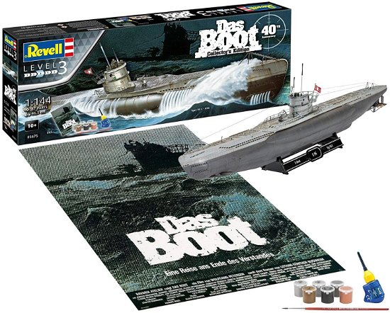Cover for Revell · Das Boot Modellbausatz Geschenk-Set 1/144 U-Boot U (Spielzeug) (2023)