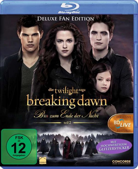 Cover for Kristen Stewart / Robert Pattinson · Breaking Dawn-bis (S) Zum Ende Der Nach (Blu-ray) (2013)