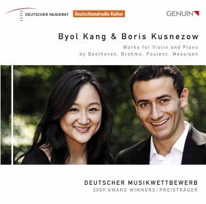 Cover for Kang / Kusnezow / Beethoven / Brahms / Poulenc · Works for Violin &amp; Piano (CD) (2010)