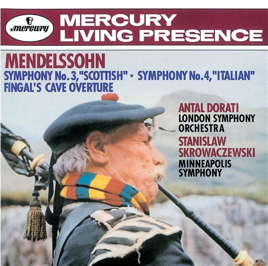 Cover for Felix Mendelssohn · Symphony No.3 &amp; No.4 (CD)