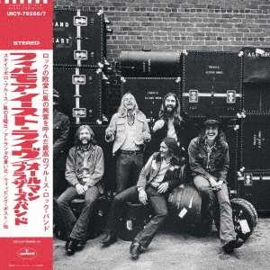 Cover for Allman Brothers Band · At Fillmore East (CD) [Japan Import edition] (2020)
