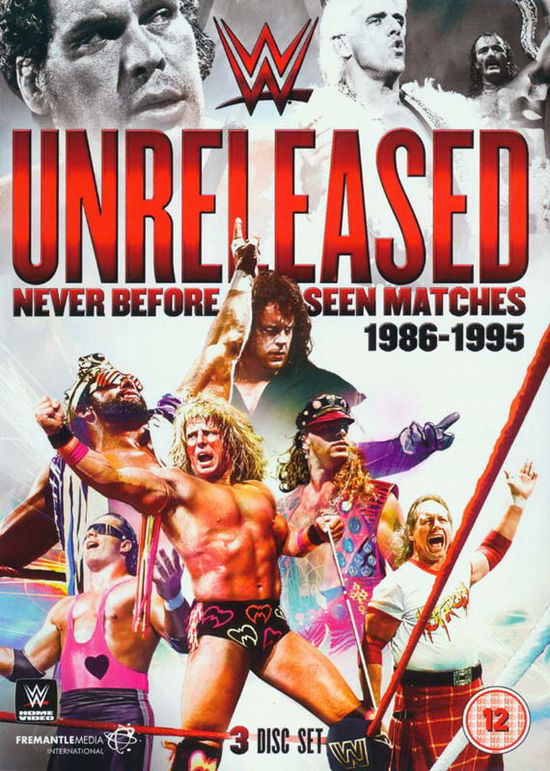 Cover for WWE: Unreleased - Never Before Seen Matches 1986-1995 (DVD) (2017)