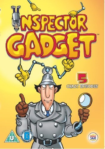 Cover for Inspector Gadget 5 Crazy Episodes · Inspector Gadget - Five Crazy Episodes (DVD) (2011)