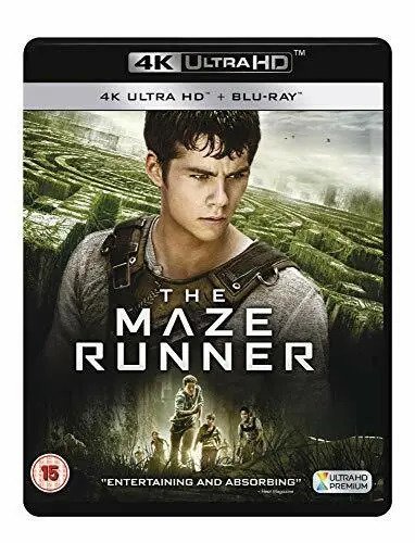 Cover for The Maze Runner (4k Blu-ray) · The Maze Runner (4K Ultra HD) (2016)