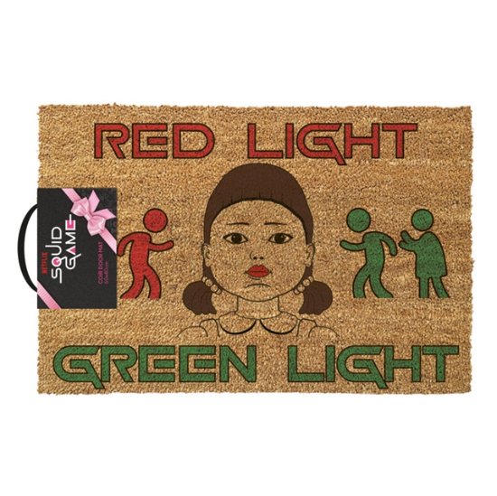Squid Game Doll Red Light Green Light Door Mat - Squid Game - Merchandise - SQUID GAME - 5050293861753 - 