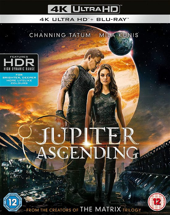 Cover for Jupiter Ascending (4K Blu-ray) · Jupiter Ascending (4K Ultra HD) (2016)