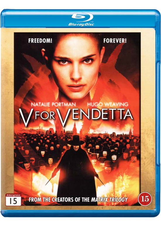 Cover for V for Vendetta (Blu-Ray) [Standard edition] (2008)