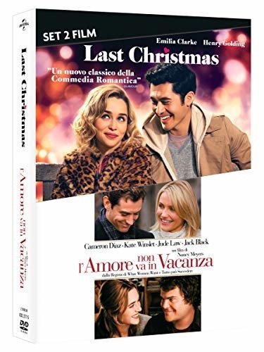 Cover for Jack Black,edward Burns,emilia Clarke,cameron Diaz,jude Law,rufus Sewell,emma Thompson,eli Wallach,kate Winslet,michelle Yeoh,hans Zimmer · Last Christmas / L'amore Non Va in Vacanza (DVD) (2020)