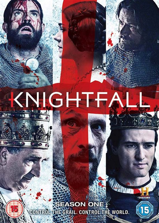 Cover for Knightfall Season 1 (DVD) (2018)