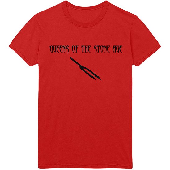 Cover for Queens Of The Stone Age · Queens Of The Stone Age Unisex T-Shirt: Deaf Songs (T-shirt) [size XL] [Red - Unisex edition]