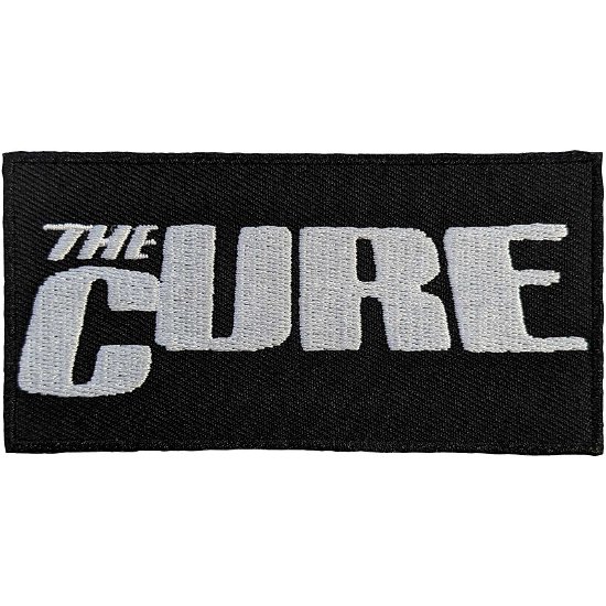 The Cure Standard Woven Patch: Logo - The Cure - Merchandise -  - 5056561098753 - 