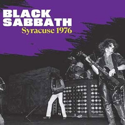 Cover for Black Sabbath · Syracuse 1976 - The New York State Broadcast (CLEAR VINYL) (LP) (2023)