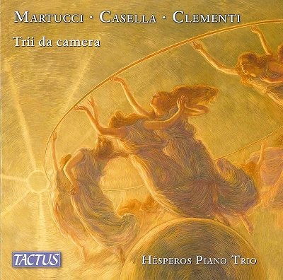Cover for Hesperos Piano Trio · Giuseppe Martucci / Alfredo Casella / Muzio Clementi: Chamber Trios (CD) (2022)