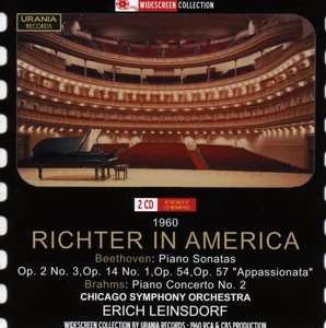 Cover for Beethoven; Brahms · Richter in America (CD) (2012)