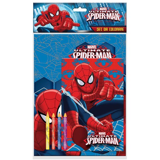 Cover for Marvel: Spider-Man · Marvel: Spider-Man - Set Da Colorare (Legetøj)