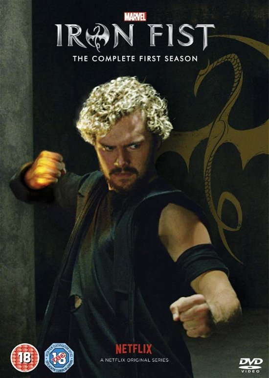 Cover for Iron Fist - Season 1 · Marvels Iron Fist Season 1 (DVD) (2018)
