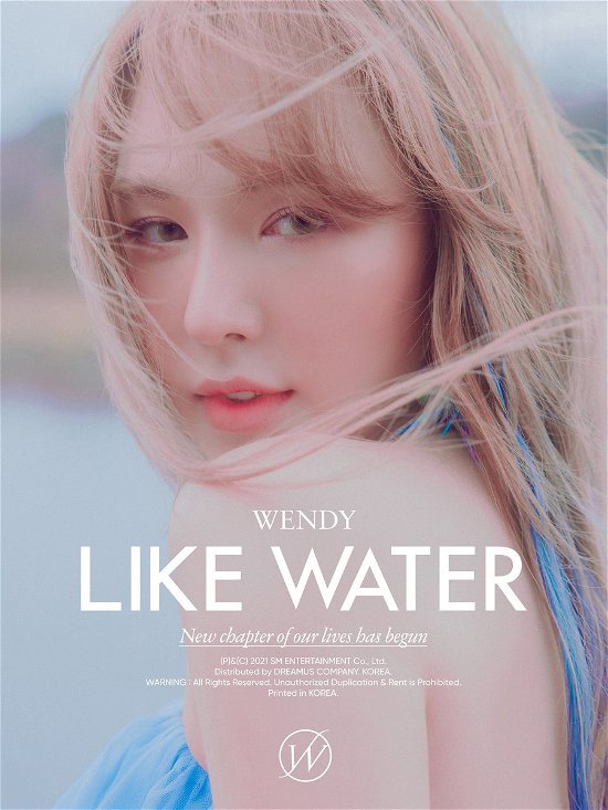 Cover for Wendy (RED VELVET) · Like Water (CD/Merch) [Photobook edition] (2021)