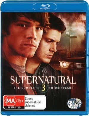 Cover for Supernatural · Supernatural - Season 3 (Blu-ray) (2009)