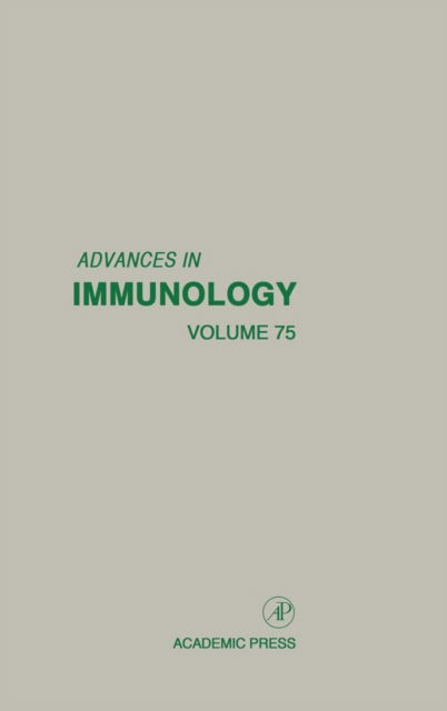 Cover for Dixon · Advances in Immunology - Advances in Immunology (Hardcover Book) (2000)