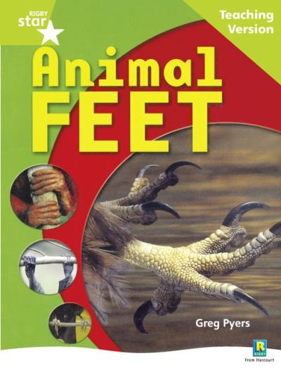 Cover for Rigby Star Non-fiction Guided Reading Green Level: Animal Feet Teaching Version - STARQUEST (Pocketbok) (2007)