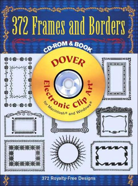 372 Frames and Borders CD ROM and B - Dover Electronic Clip Art - Dover Dover - Audio Book - Dover Publications Inc. - 9780486999753 - February 1, 2000