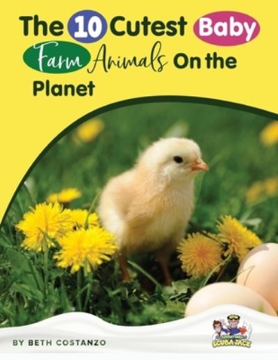 Cover for Costanzo · Baby Farm Animals Booklet With Activities for Kids ages 4-8 (Paperback Book) (2021)