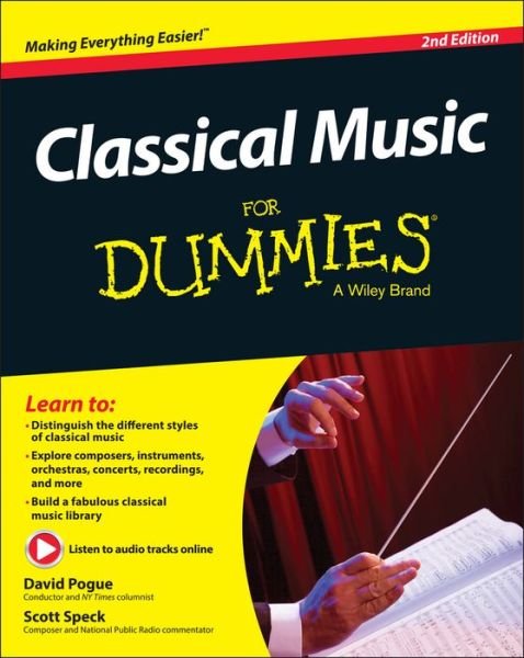 Cover for David Pogue · Classical Music For Dummies (Pocketbok) [2nd edition] (2015)