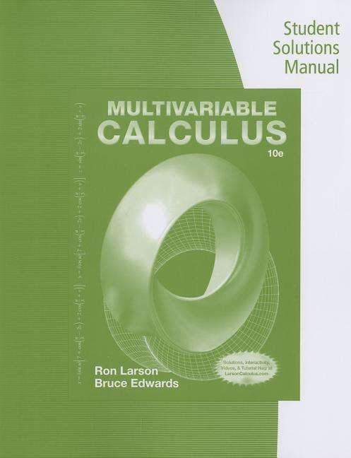 Cover for Ron Larson · Multivariable Calculus (Paperback Book) (2013)