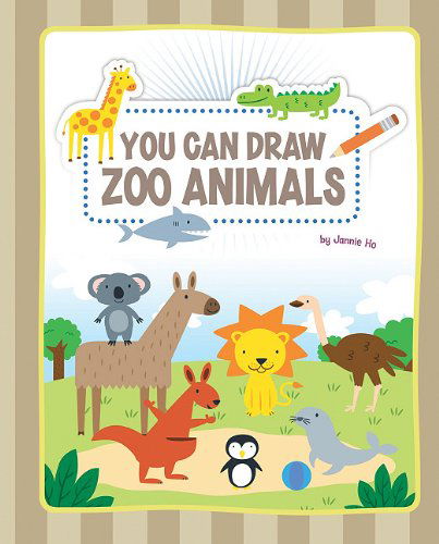 Cover for Jannie Ho · You Can Draw Zoo Animals (Inbunden Bok) (2010)