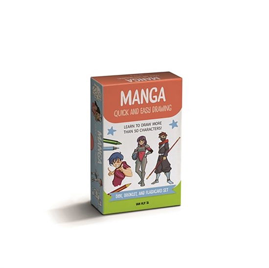 Cover for Van Huy Ta · Manga Quick and Easy Drawing Deck: Learn to Draw More Than 50 Characters! (Flashcards) (2025)