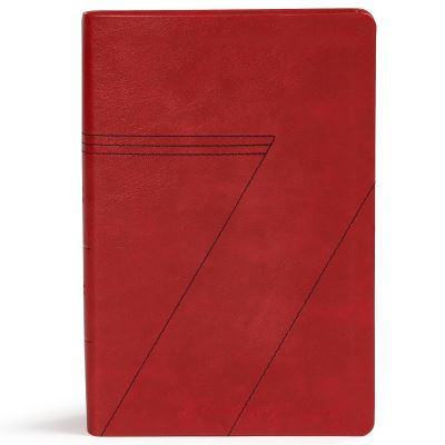 Cover for CSB Bibles by Holman · CSB Seven Arrows Bible, Crimson LeatherTouch : The How-to-Study Bible for Students (Imitation Leather Bo) (2019)