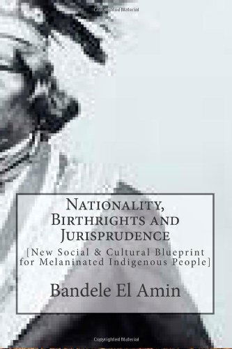 Cover for Bandele El Amin · Nationality, Birthrights and Jurisprudence: New Social &amp; Cultural Blueprint for Melaninated Indigenous People (Paperback Book) [Lrg edition] (2014)