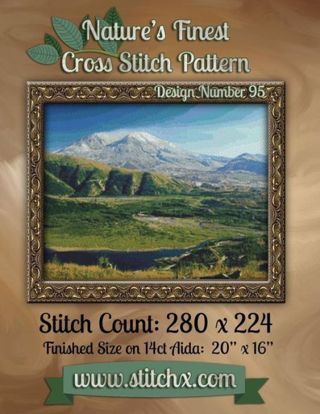 Nature's Finest Cross Stitch Pattern: Design Number 95 - Nature Cross Stitch - Books - Createspace - 9781502588753 - October 2, 2014
