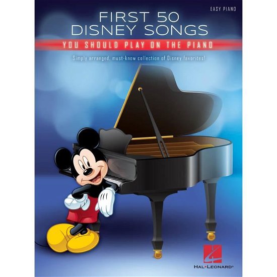 Cover for First 50 Disney Songs You Should Play on - First 5 (Paperback Book) (2019)