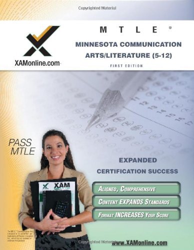 Cover for Sharon a Wynne · Mtle Minnesota Communication Arts / Literature (5-12) Teacher Certification Test Prep Study Guide (Paperback Book) [First Edition, New edition] (2011)