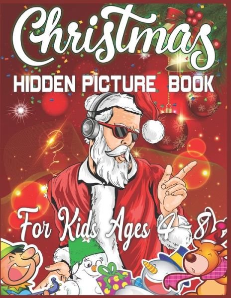 Cover for Sk Publishing · Christmas Hidden Picture Book For Kids Ages 4-8 (Paperback Bog) (2019)
