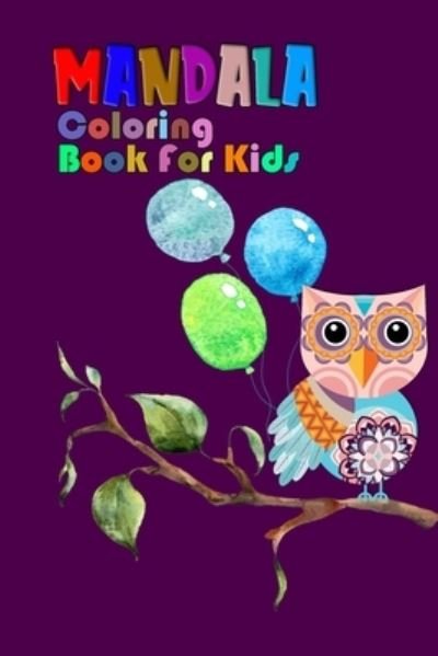 Cover for Masab Coloring Press House · Mandala Coloring Book For Kids (Pocketbok) (2019)