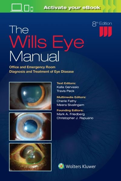 Cover for Dr. Kalla Gervasio · The Wills Eye Manual: Office and Emergency Room Diagnosis and Treatment of Eye Disease (Taschenbuch) (2021)